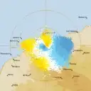 Live Karratha Weather Radar - 128km - Doppler Wind