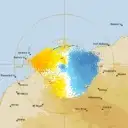 Live Karratha Weather Radar - 128km - Doppler Wind