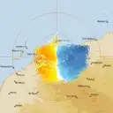 Live Karratha Weather Radar - 128km - Doppler Wind