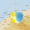 Live Karratha Weather Radar - 128km - Doppler Wind