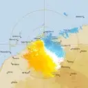 Live Karratha Weather Radar - 128km - Doppler Wind