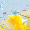 Live Karratha Weather Radar - 128km - Doppler Wind