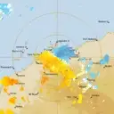 Live Karratha Weather Radar - 128km - Doppler Wind