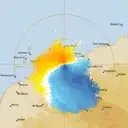 Live Karratha Weather Radar - 128km - Doppler Wind