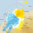 Live Karratha Weather Radar - 128km - Doppler Wind