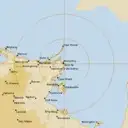 Live Gove Weather Radar - 512km - Rain Rate