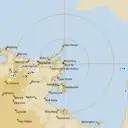 Live Gove Weather Radar - 512km - Rain Rate