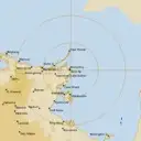 Live Gove Weather Radar - 512km - Rain Rate