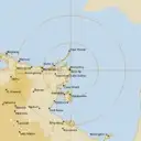Live Gove Weather Radar - 512km - Rain Rate