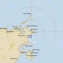 Live Gove Weather Radar - 256km - Rain Rate