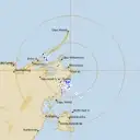 Live Gove Weather Radar - 256km - Rain Rate