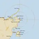 Live Gove Weather Radar - 256km - Rain Rate