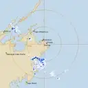 Live Gove Weather Radar - 128km - Rain Rate