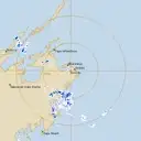 Live Gove Weather Radar - 128km - Rain Rate