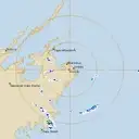 Live Gove Weather Radar - 128km - Rain Rate