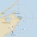Live Gove Weather Radar - 128km - Rain Rate