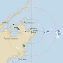 Live Gove Weather Radar - 128km - Rain Rate