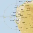 Live Carnarvon Weather Radar - 512km - Rain Rate