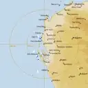 Live Carnarvon Weather Radar - 512km - Rain Rate