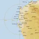 Live Carnarvon Weather Radar - 512km - Rain Rate