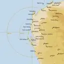 Live Carnarvon Weather Radar - 512km - Rain Rate
