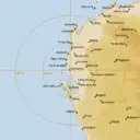 Live Carnarvon Weather Radar - 512km - Rain Rate