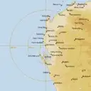 Live Carnarvon Weather Radar - 512km - Rain Rate