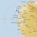 Live Carnarvon Weather Radar - 512km - Rain Rate