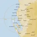 Live Carnarvon Weather Radar - 256km - Rain Rate