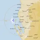 Live Carnarvon Weather Radar - 256km - Rain Rate