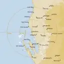 Live Carnarvon Weather Radar - 256km - Rain Rate