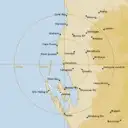 Live Carnarvon Weather Radar - 256km - Rain Rate