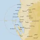Live Carnarvon Weather Radar - 256km - Rain Rate