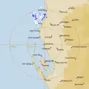 Live Carnarvon Weather Radar - 256km - Rain Rate