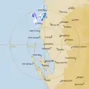 Live Carnarvon Weather Radar - 256km - Rain Rate