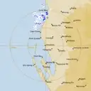 Live Carnarvon Weather Radar - 256km - Rain Rate