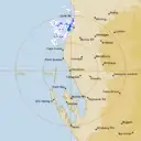 Live Carnarvon Weather Radar - 256km - Rain Rate