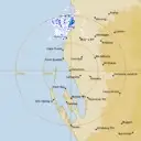 Live Carnarvon Weather Radar - 256km - Rain Rate