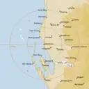 Live Carnarvon Weather Radar - 256km - Rain Rate