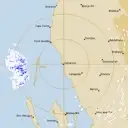 Live Carnarvon Weather Radar - 128km - Rain Rate