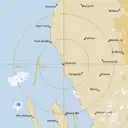 Live Carnarvon Weather Radar - 128km - Rain Rate