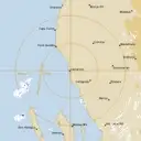 Live Carnarvon Weather Radar - 128km - Rain Rate