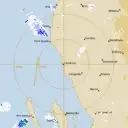 Live Carnarvon Weather Radar - 128km - Rain Rate