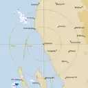 Live Carnarvon Weather Radar - 128km - Rain Rate