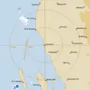 Live Carnarvon Weather Radar - 128km - Rain Rate