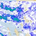 Live Carnarvon Weather Radar - 128km - Rain Rate