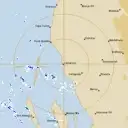 Live Carnarvon Weather Radar - 128km - Rain Rate