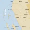 Live Carnarvon Weather Radar - 128km - Rain Rate