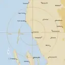 Live Carnarvon Weather Radar - 128km - Rain Rate