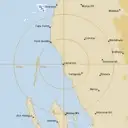 Live Carnarvon Weather Radar - 128km - Rain Rate